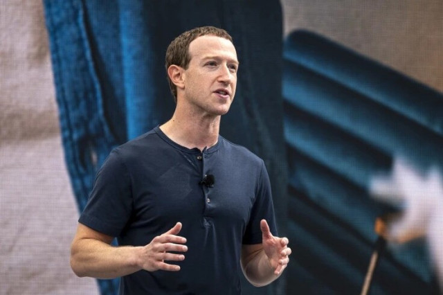 Meta's CEO, Mark Zuckerberg Speaking During the Meta Connect Event